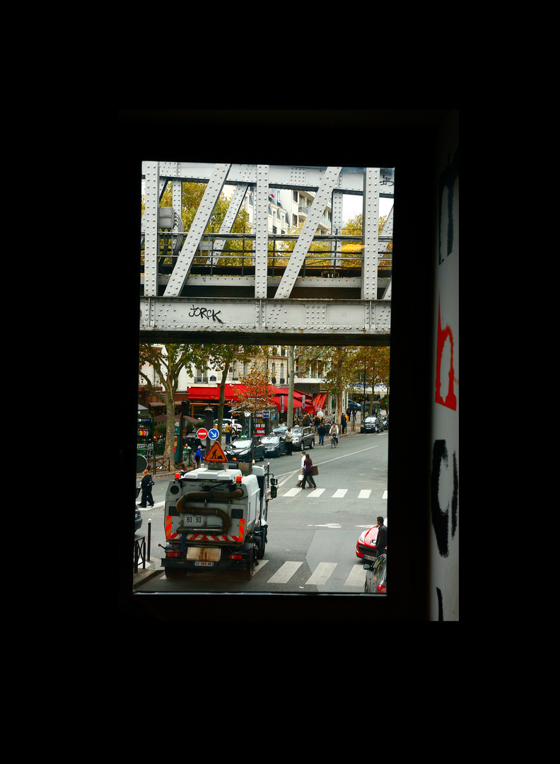 Calle desconocida de París.