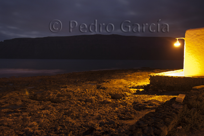 calle en La Graciosa