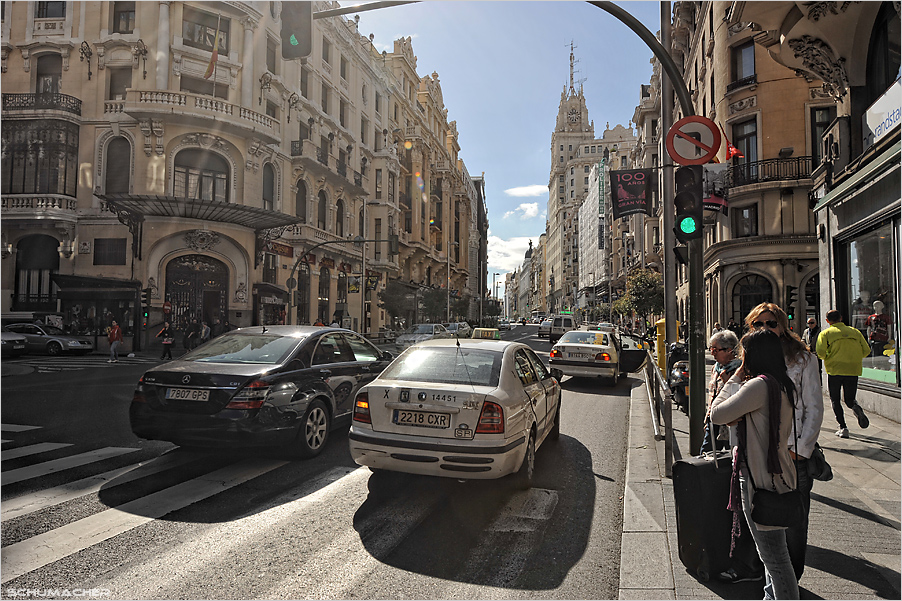 * Calle Gran Via *