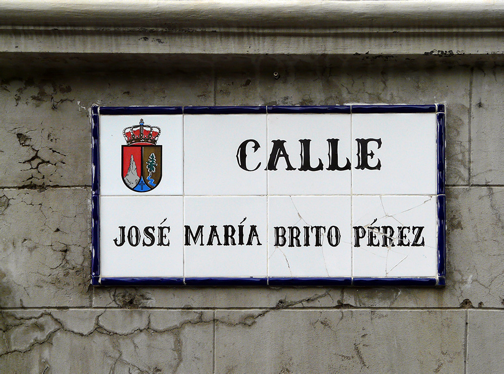 Calle José María Brito Pérez