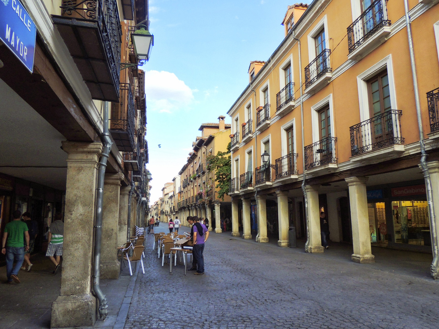 Calle Mayor von Alcalá de Henares