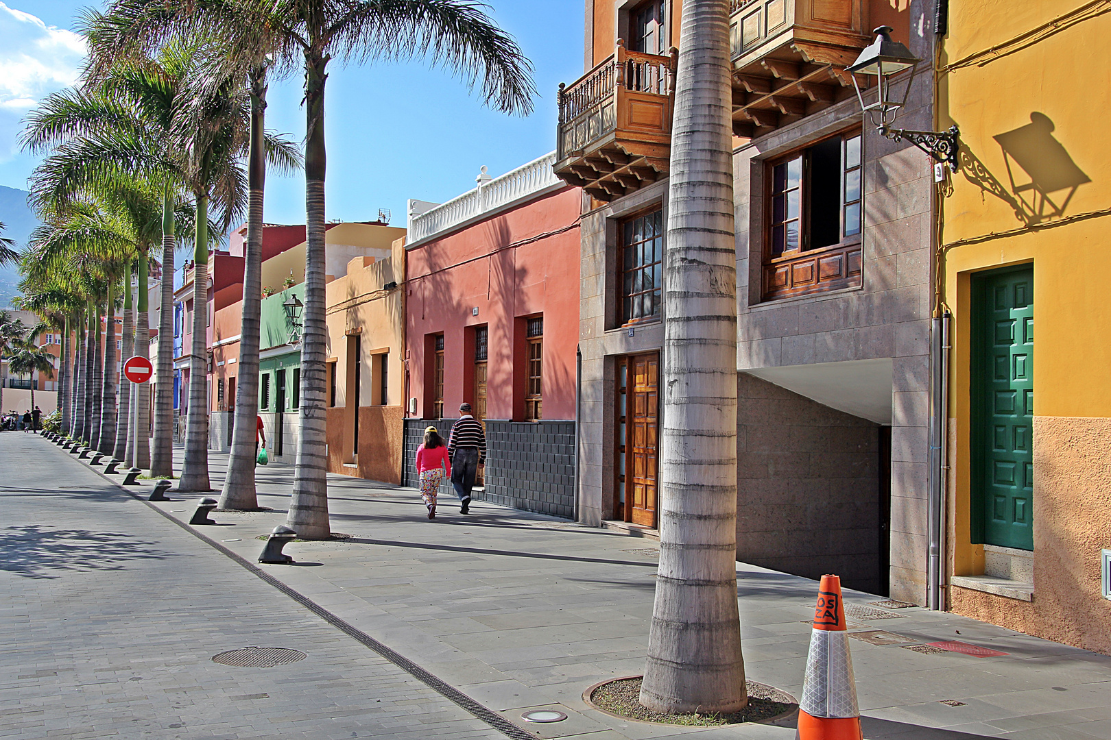 Calle Mequinez Puerto de la Cruz, Spanien