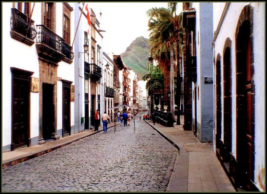 Calle O`Daly in Santa Cruz de La Palma