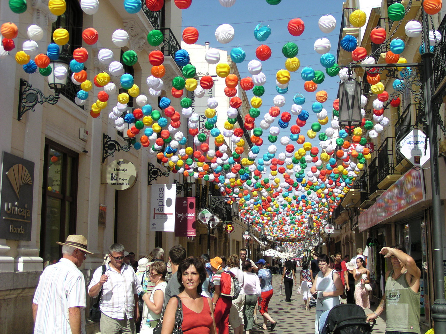 Calle Virgen de la Paz_Ronda_Spanien