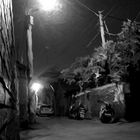 Callejón en la noche