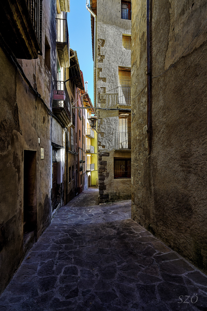 Callejones de Sant Llorenç de Morunys