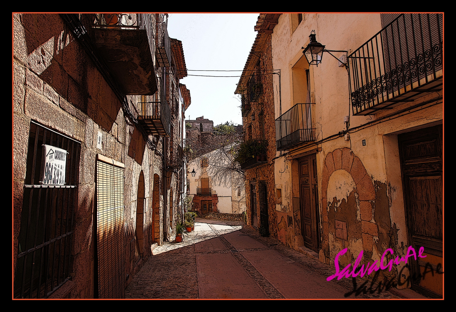 CALLEJUELAS AL ATARDECER