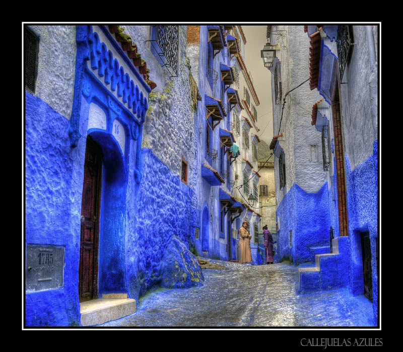 Callejuelas azules