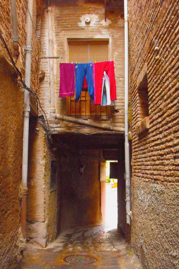 Callejuelas del barrio Judio de Daroca-Zaragoza