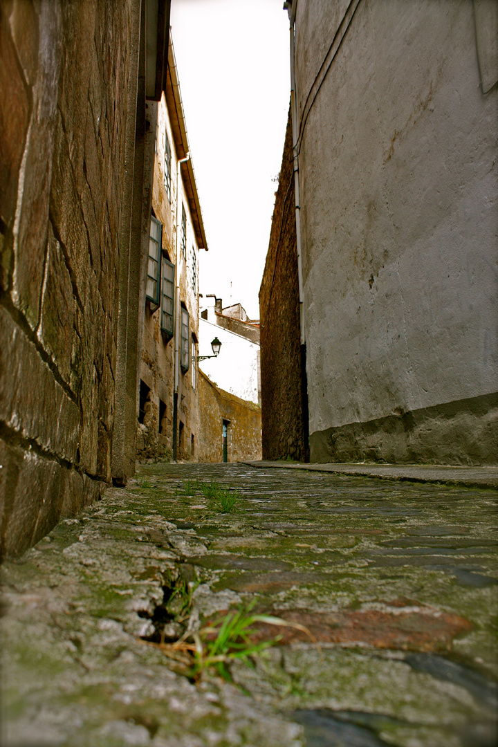 Calles de Santiago de Compostela, Spain