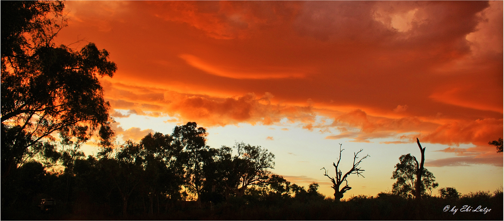 ** Calm after a heavy Storm / at the De Gray River **