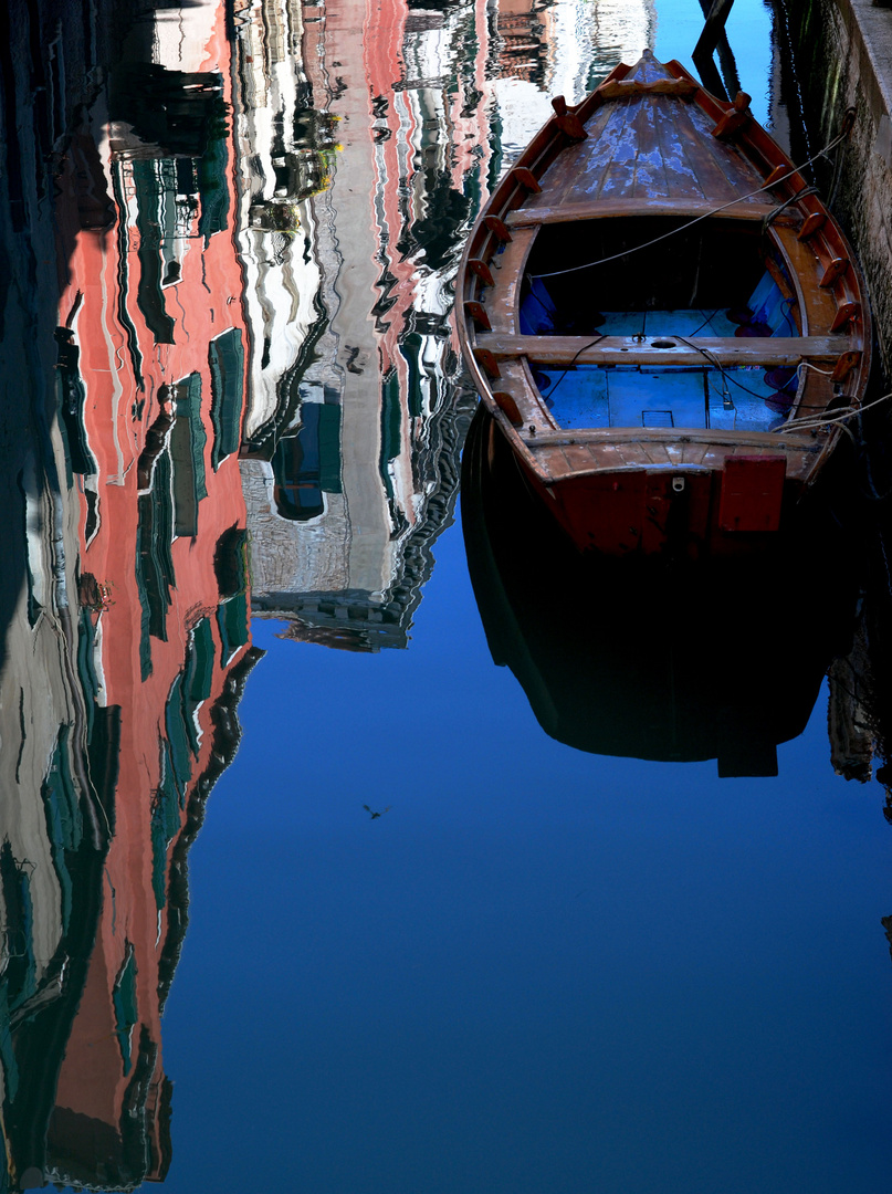 CALMA PIATTA NEI CANALI DI VENEZIA