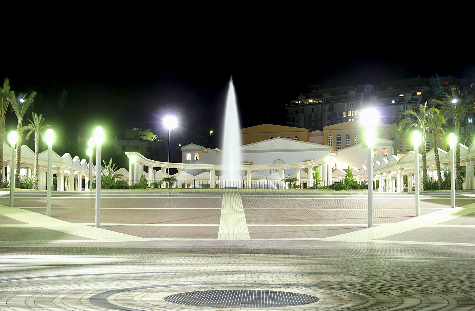 Calpe bei Nacht