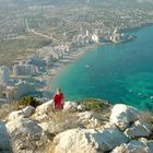 calpe von oben