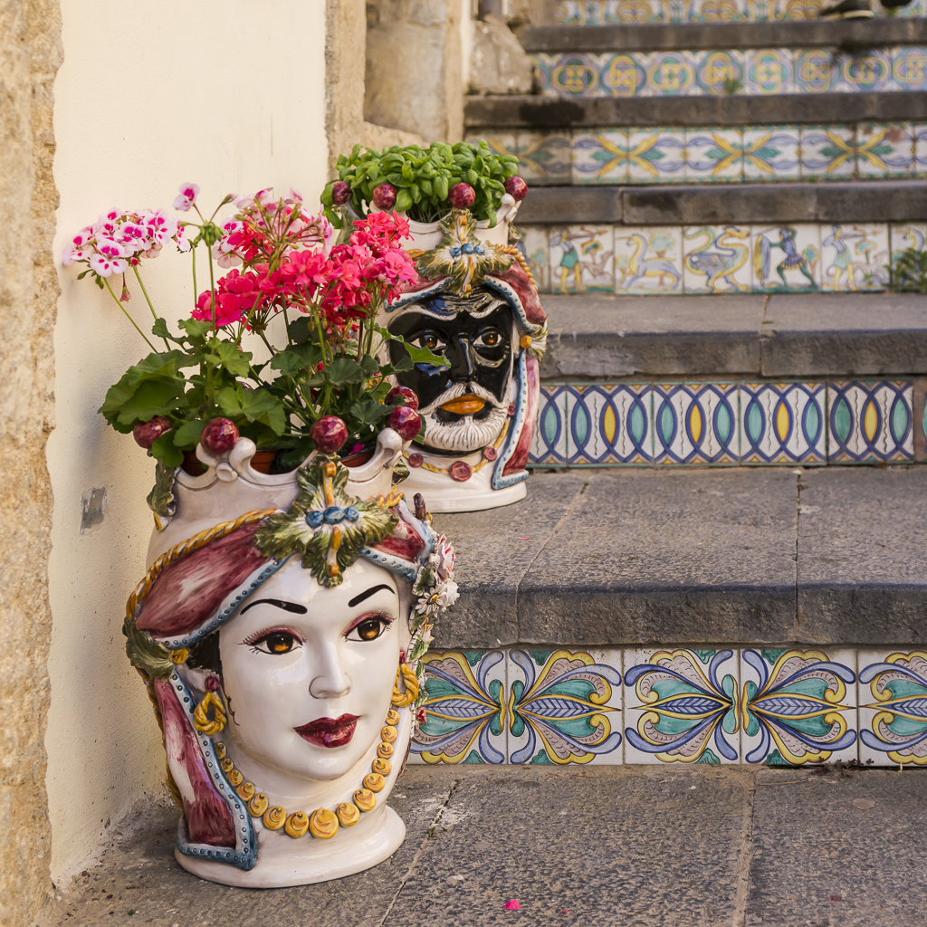 Caltagirone, Keramik Foto & Bild europe, italy, vatican city, s