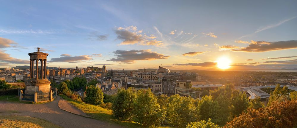 Calton Hill Pano