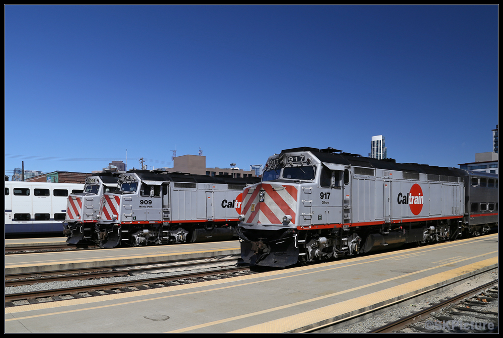 Caltrain Lokomotiven