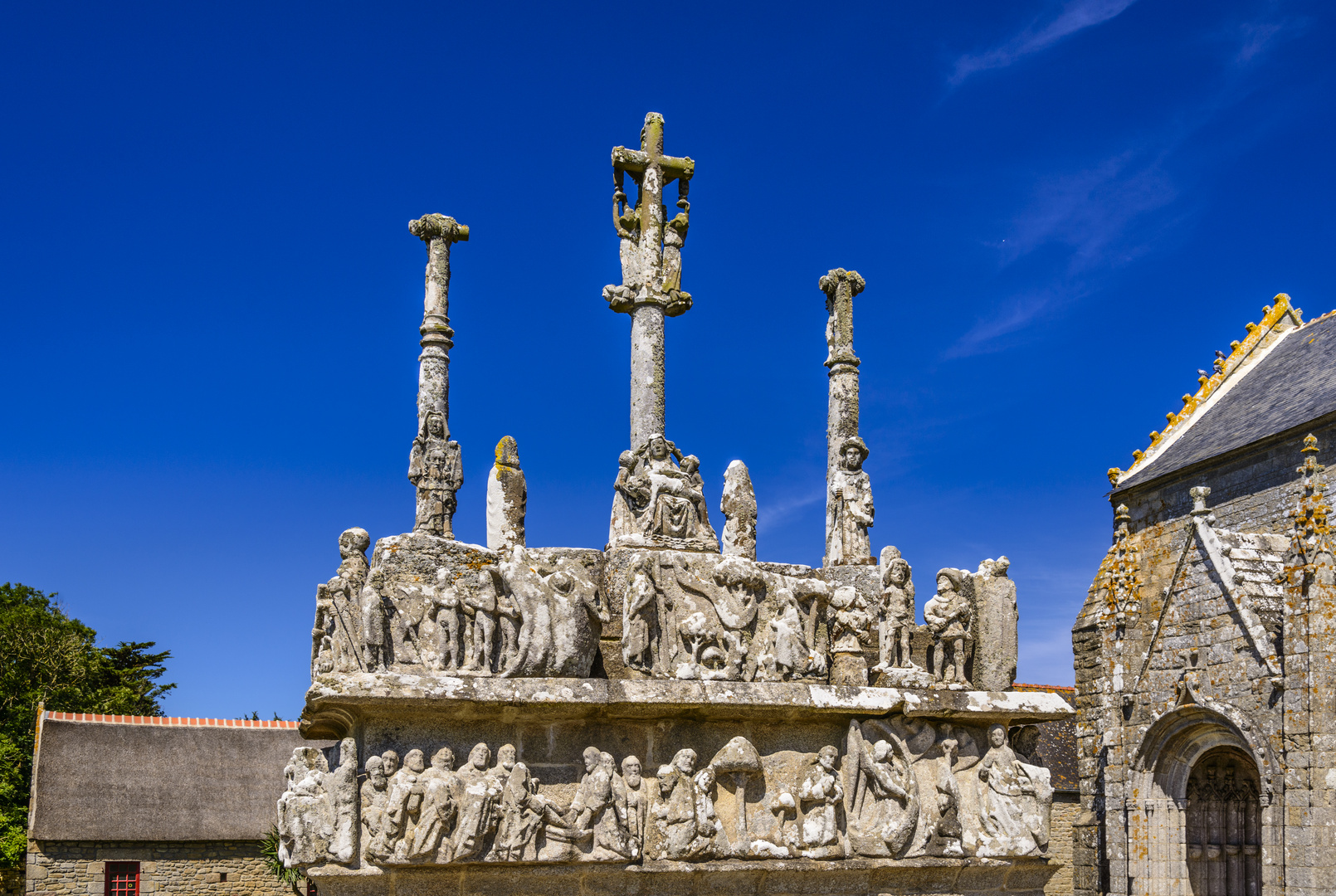 Calvaire de Tronoen, Saint-Jean-Trolimon, Bretagne, France