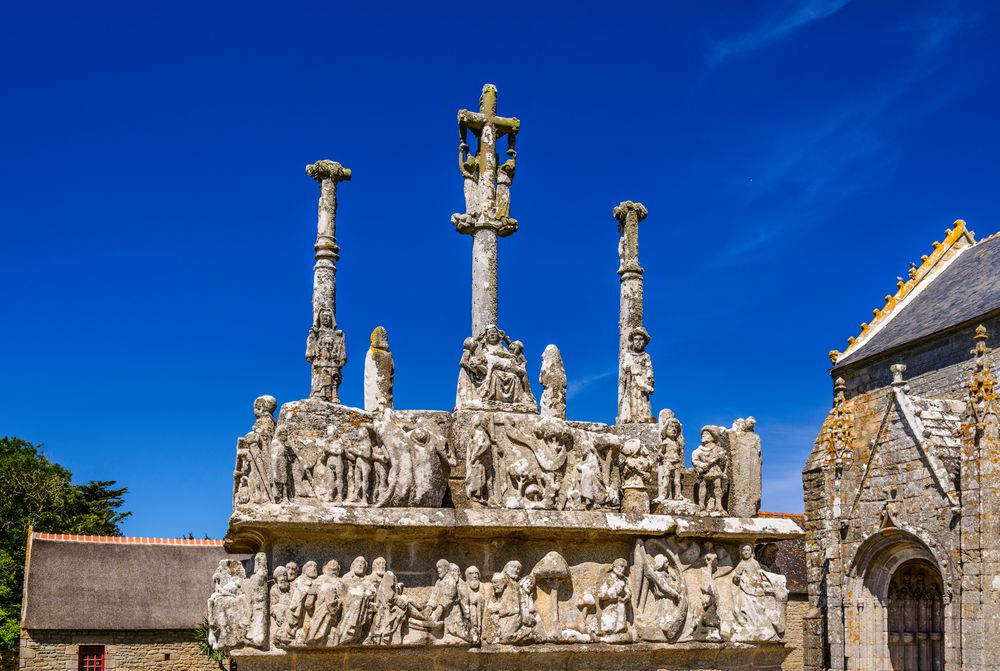 Calvaire de Tronoen, Saint-Jean-Trolimon, Bretagne, France