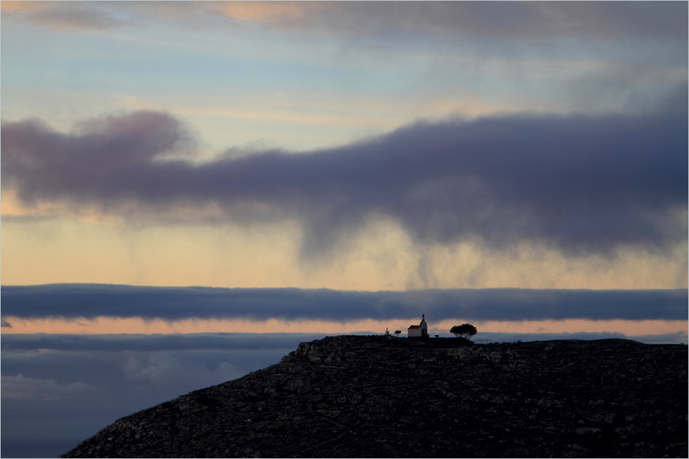 Calvario in Morgenstimmung