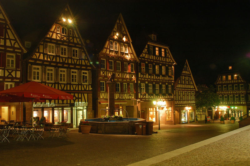 Calw bei Nacht