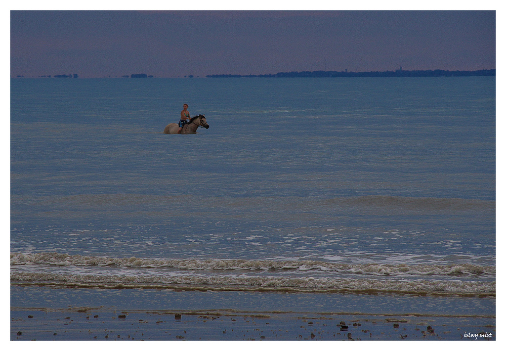 camaïeu de bleu.....