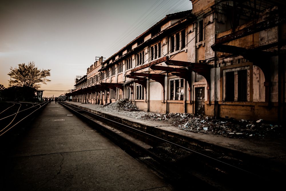 Camagüey - alter Bahnhof - Cuba