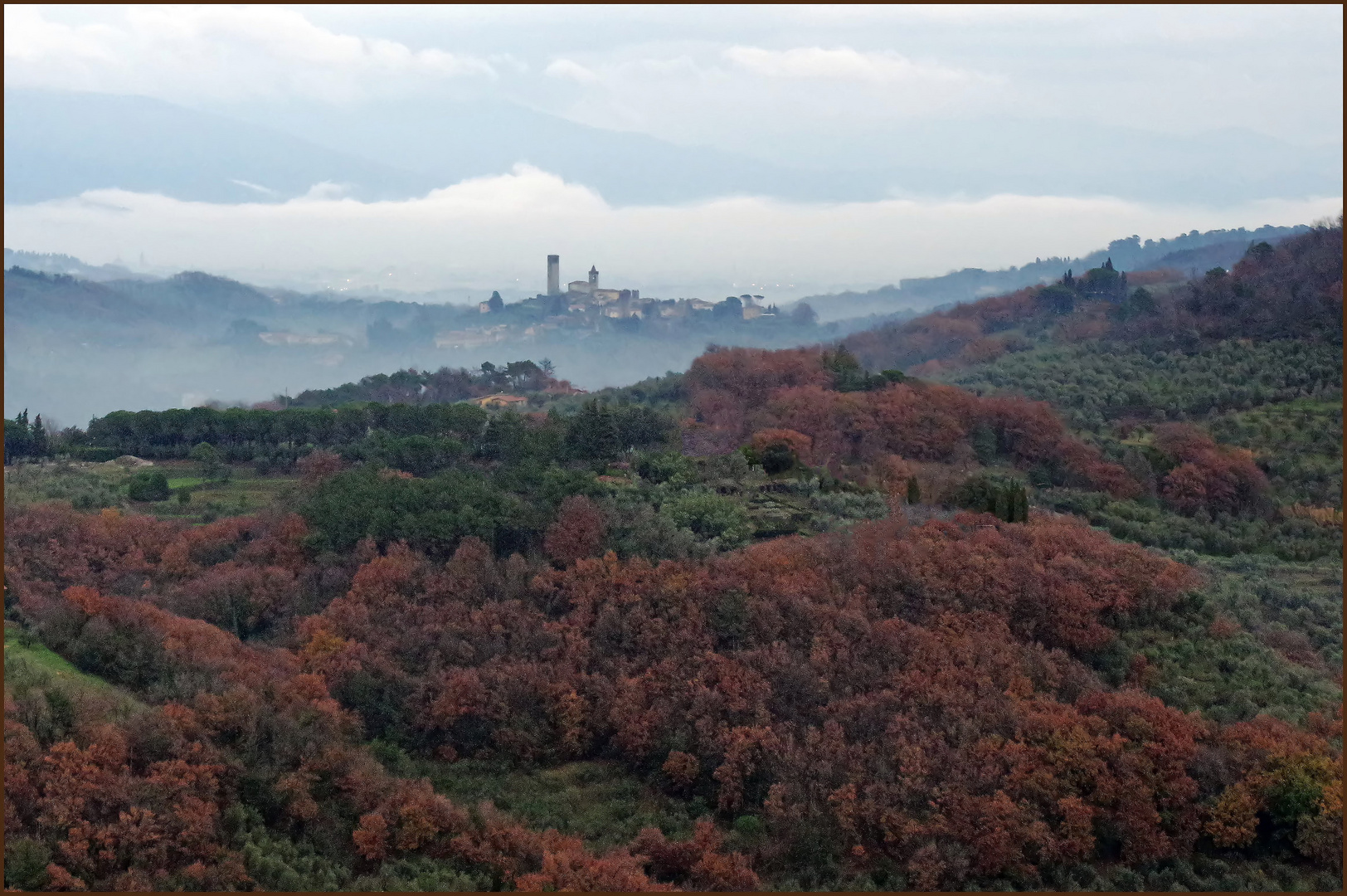 camapgne toscane en hiver.....