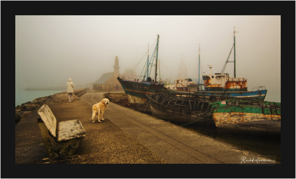 Camaret dans le brouillard