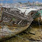 Camaret sur Mer - Wracks im Hafen