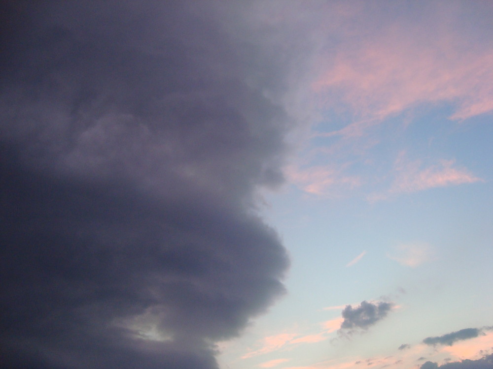 Cambio de nubes...