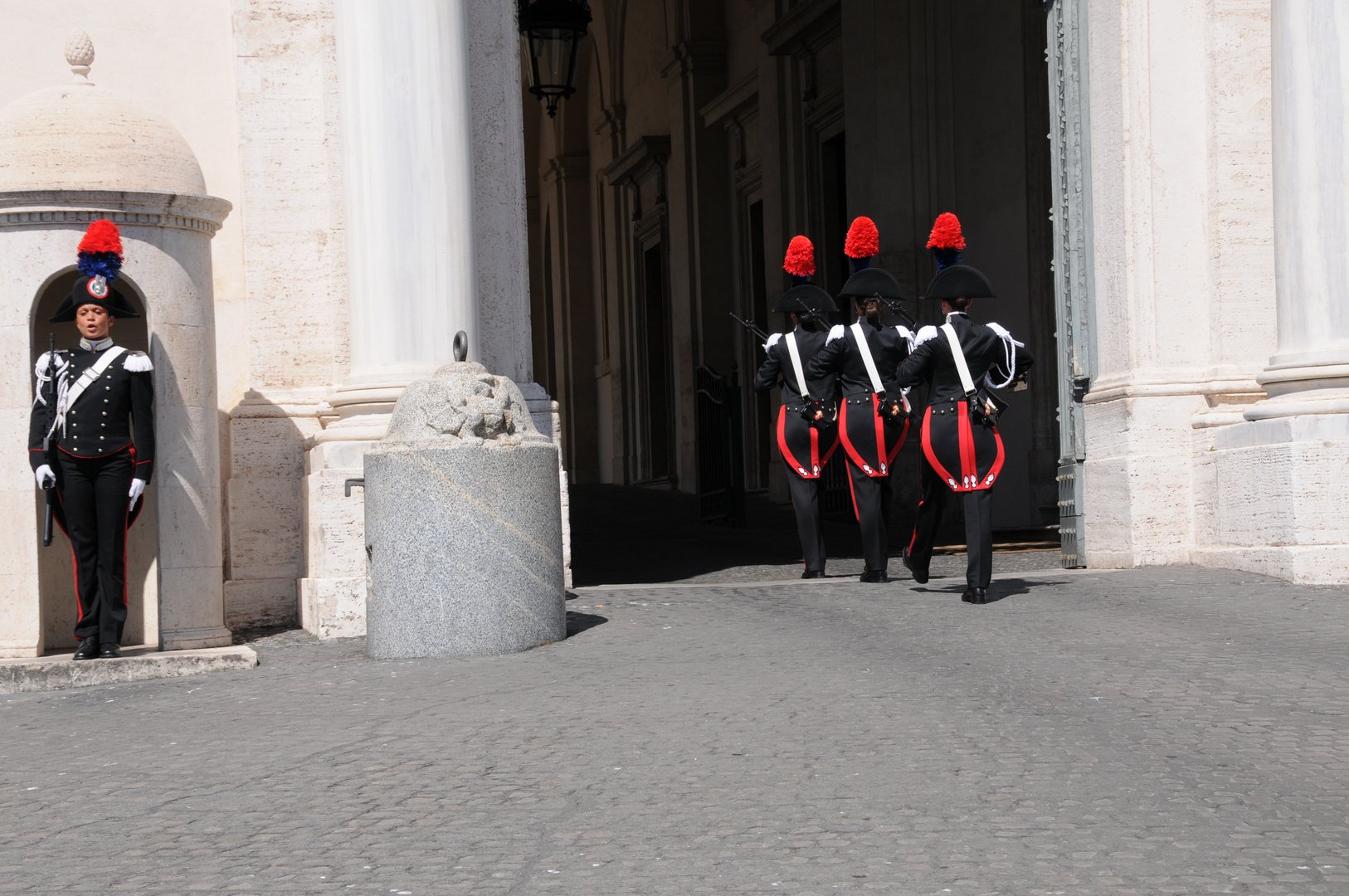 Cambio della guardia al Quirinale