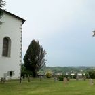 Cambo les Bains .... l'arrière de l'église et son cimetière