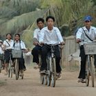 Cambodge 2006 en rentrant de l'école .....