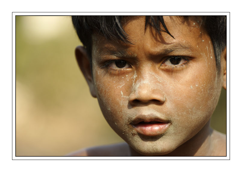 Cambodia Child after Fishing