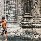 Cambodia "Kids and temples"
