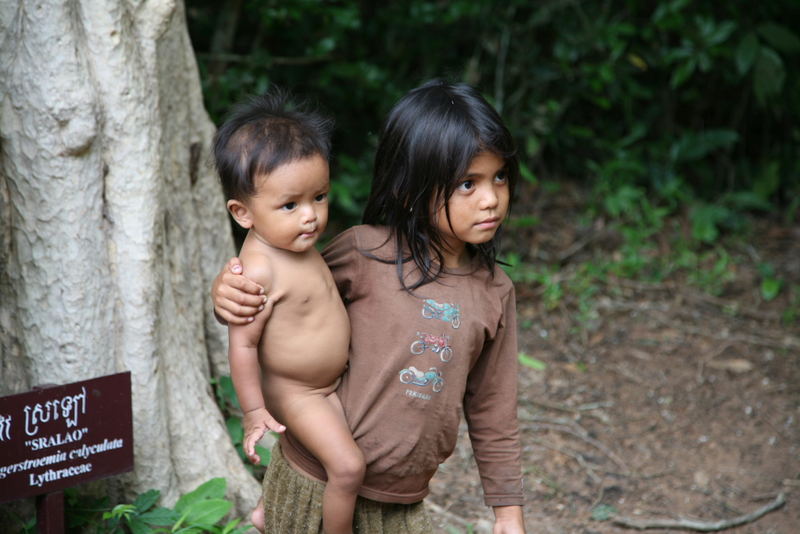 Cambodian Brother and Sister