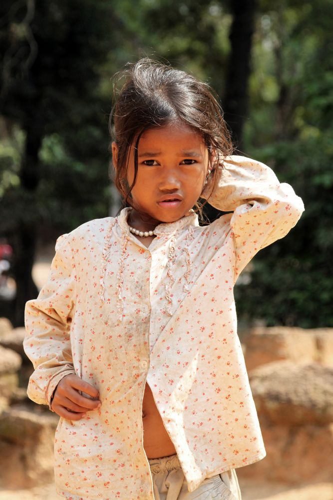 Cambodian girl von Danilo Engmann 