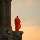 Cambodian monk