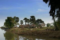 Cambodian village