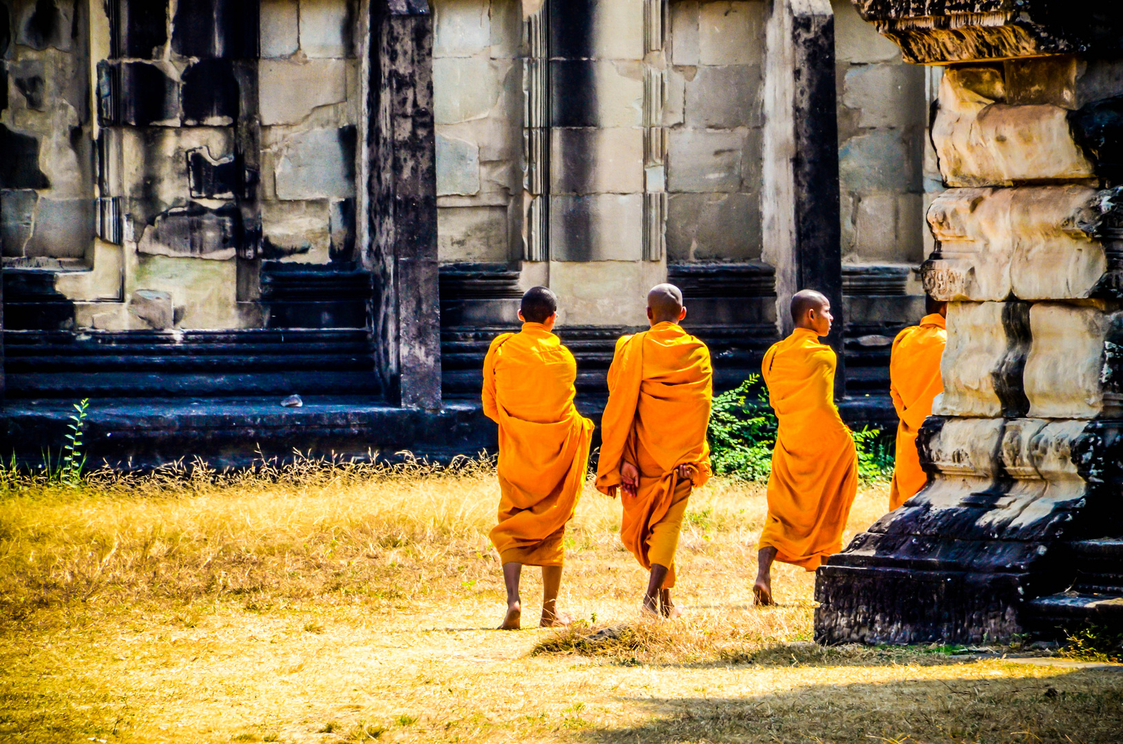 Camboya | Monjes en Angkor Wat