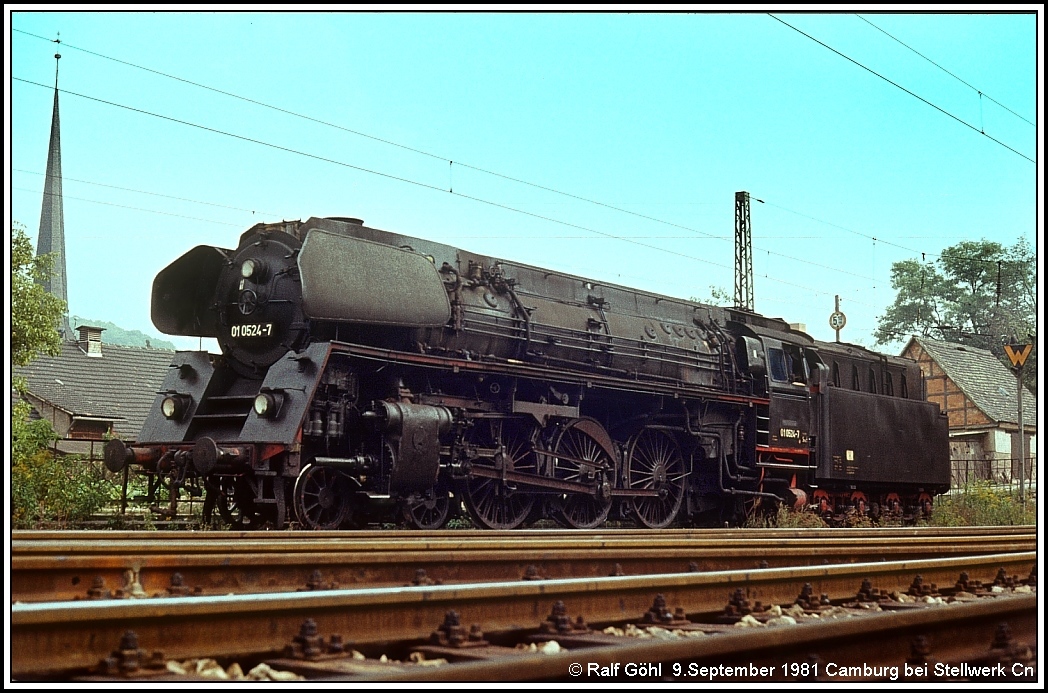 Camburg 9. September 1981 wir warteten auf Ra 12 