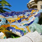 Camelion von Antoni Gaudi im Park Güell