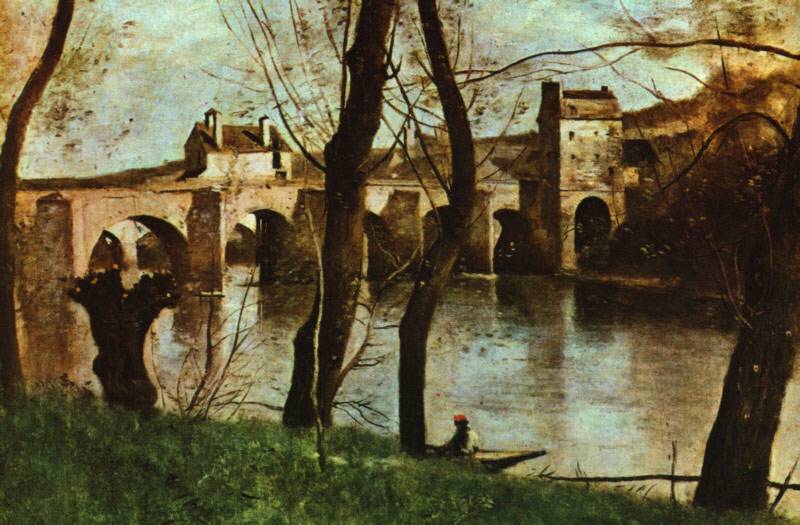 Camille Corot Brücke in Nantes