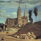 Camille Corot Kathedrale von Chartres