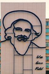 Camilo Cienfuegos on the house wall