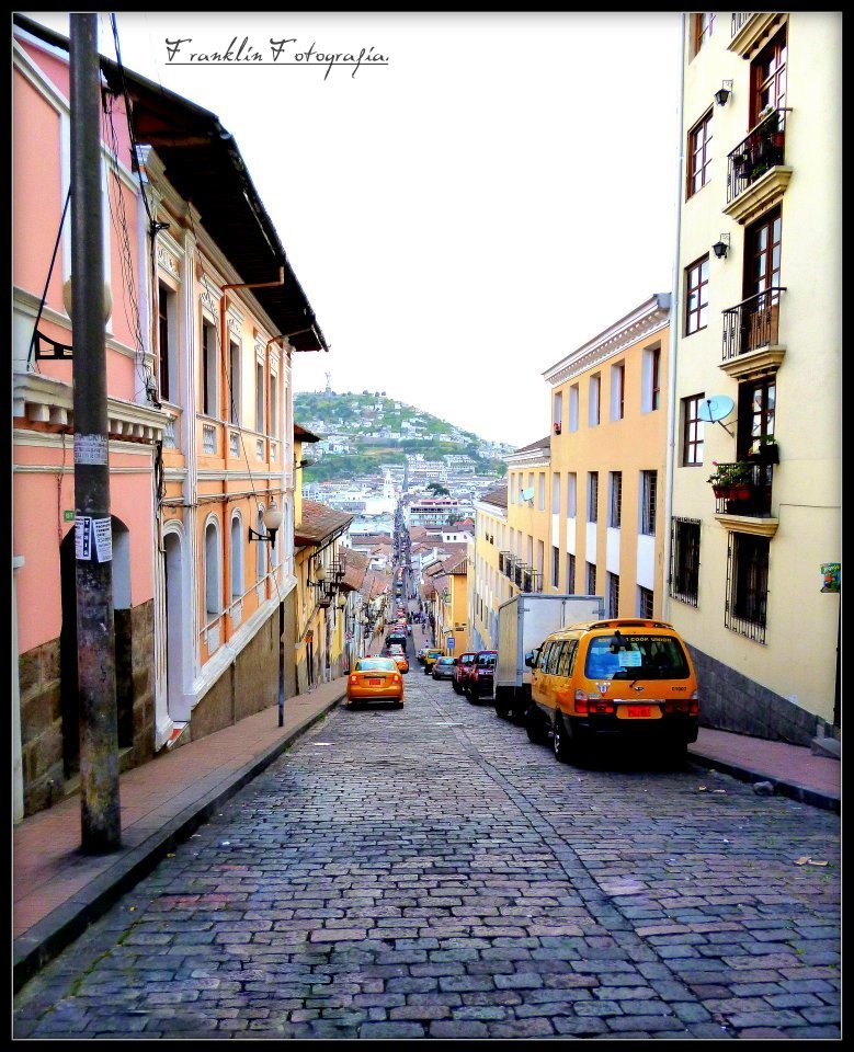 Caminando por el Quito viejo.