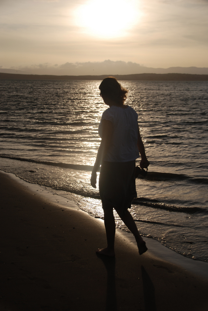 Caminando por las playas de Paracas