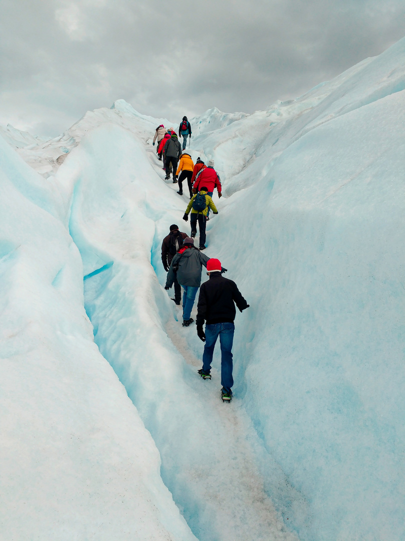 caminando sobre un gigante