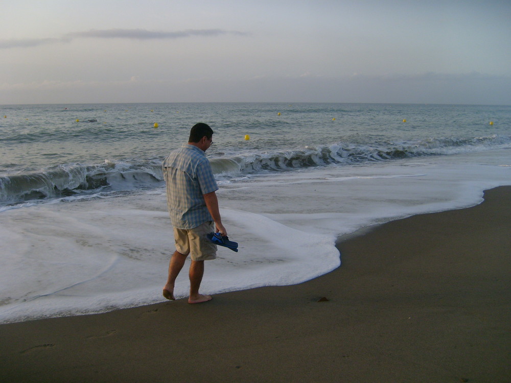 Caminata por la Playa